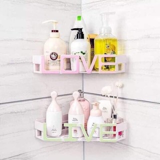 Kệ góc nhà tắm chữ love