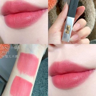 Son YSL Slim màu 112 Raw Rosewood hồng nâu siêu sang chảnh