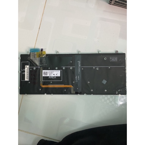 xác bàn phím dell xps 13 9343 9350 9360 chưa test 0dkdxh có đèn không bảo hành