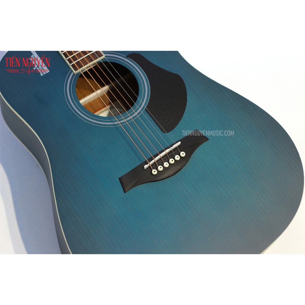 Guitar Acoustic full size - chính hãng Rosen - G11CS - Blue