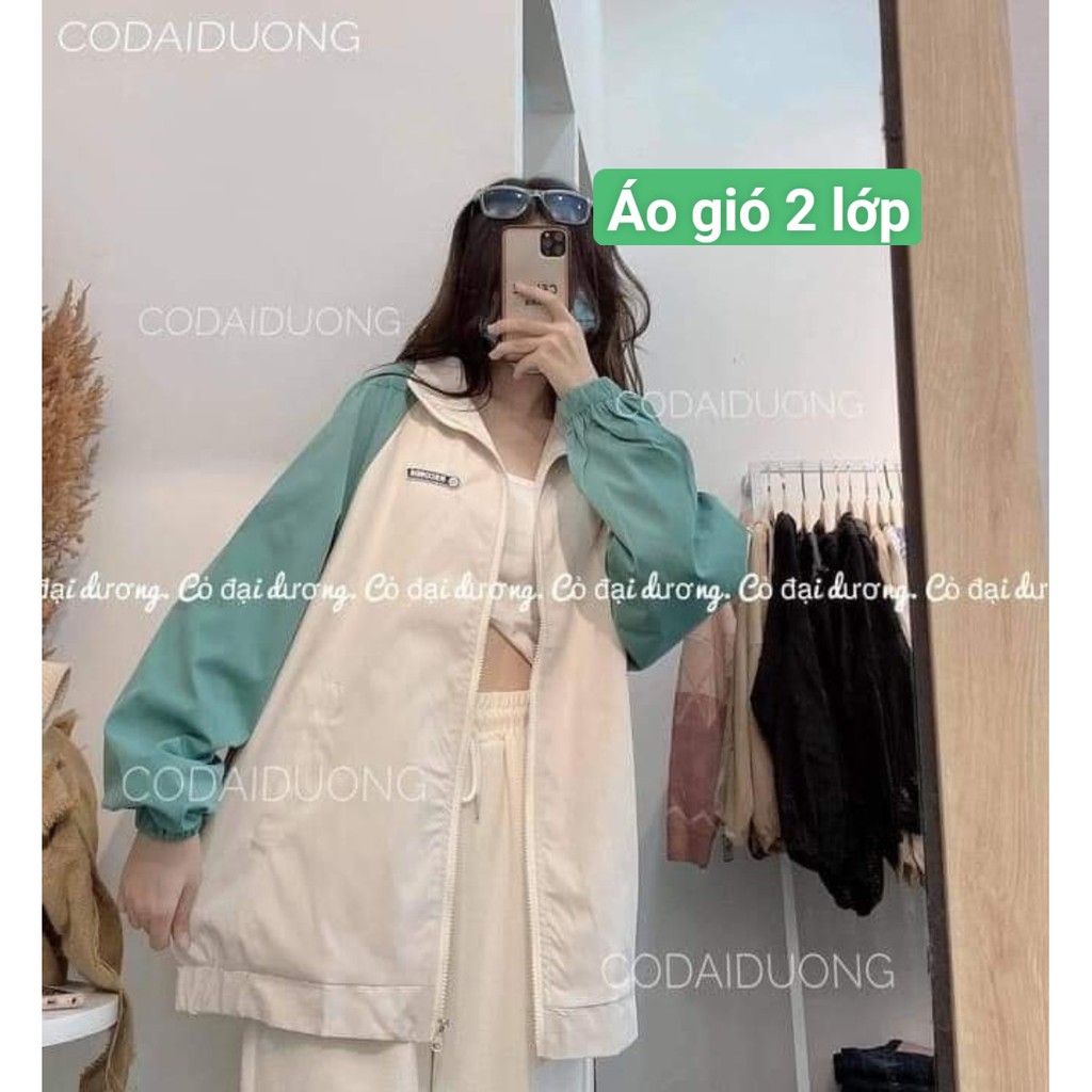 Áo Bomber Nữ, Áo Khoác Nữ Phối Tay 3 Màu Mặc Đôi, Nhóm Phong Cách Sành Điệu | BigBuy360 - bigbuy360.vn