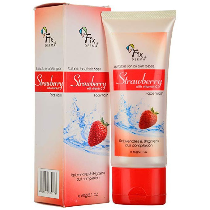 Sữa rửa mặt Fixderma Strawberry Face Wash (60g)