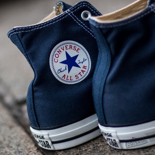 Giày CV Classic xanh navy, cao cổ