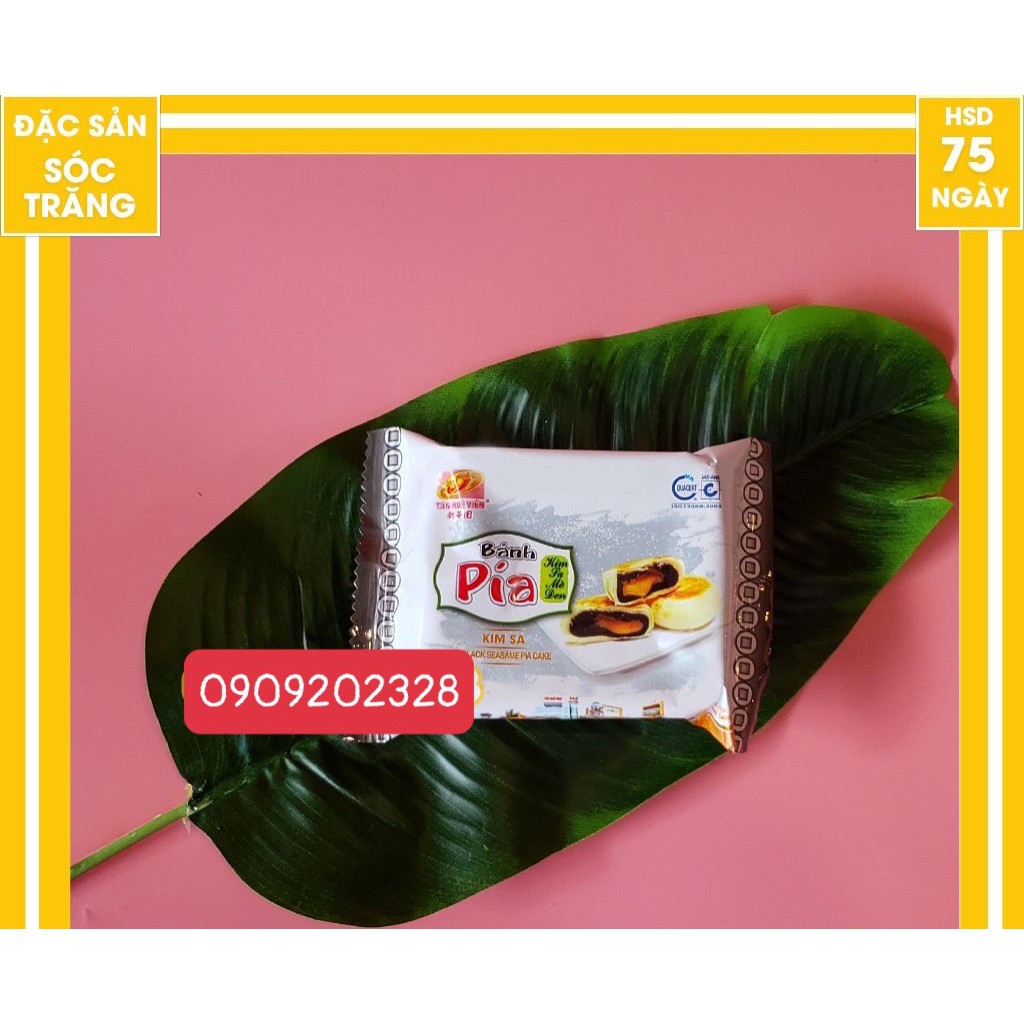 Bánh Pía kim sa Tân Huê Viên Sóc Trăng, bánh mini 40g bán lẻ theo cái