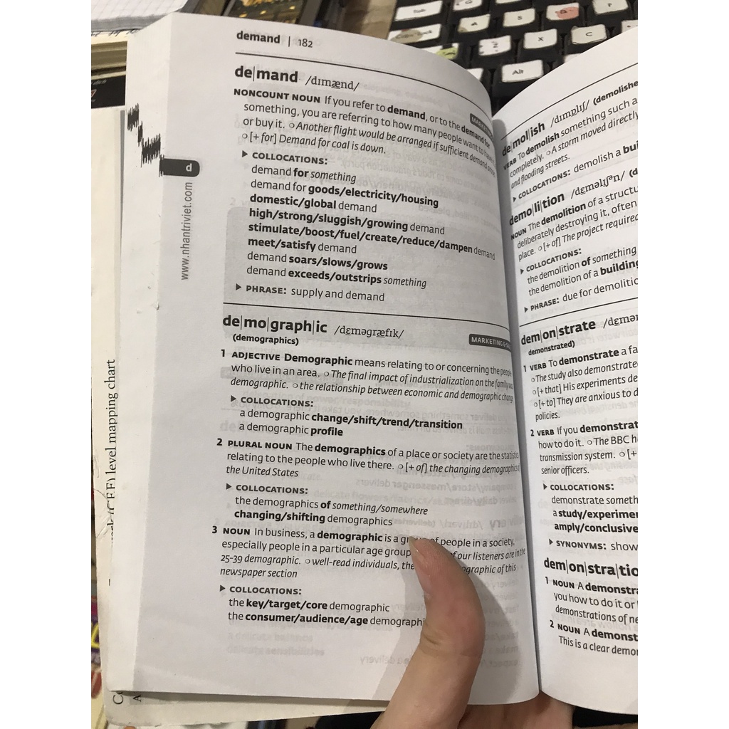 Sách - tiếng anh : Collins Cobuild Key Words for the toeic test
