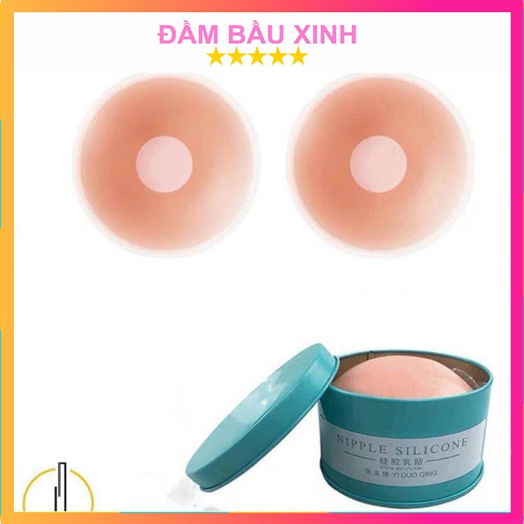 Hộp dán ngực silicon tàng hình