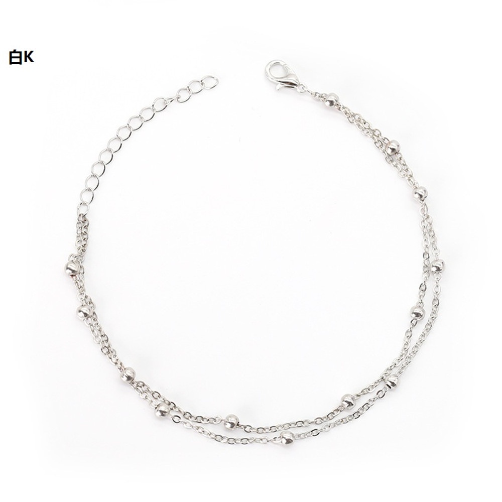 Vòng Tay Hai Lớp Đính Hạt Phong Cách Hàn Quốc Thời Trang Dành Cho Nữ