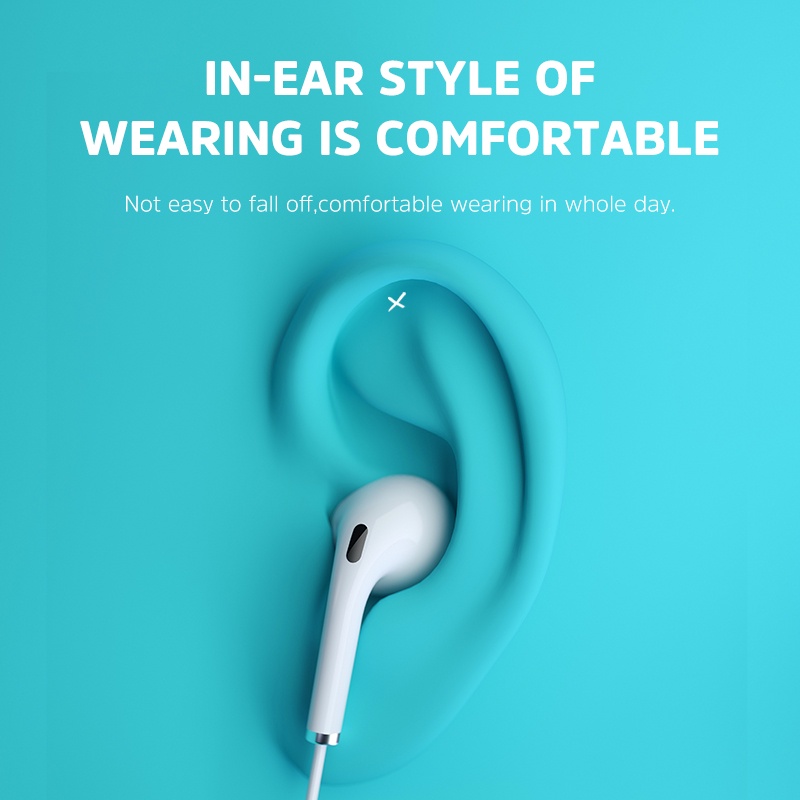 Tai nghe nhét tai Kivee MT30 chơi game rảnh tay tích hợp micrô