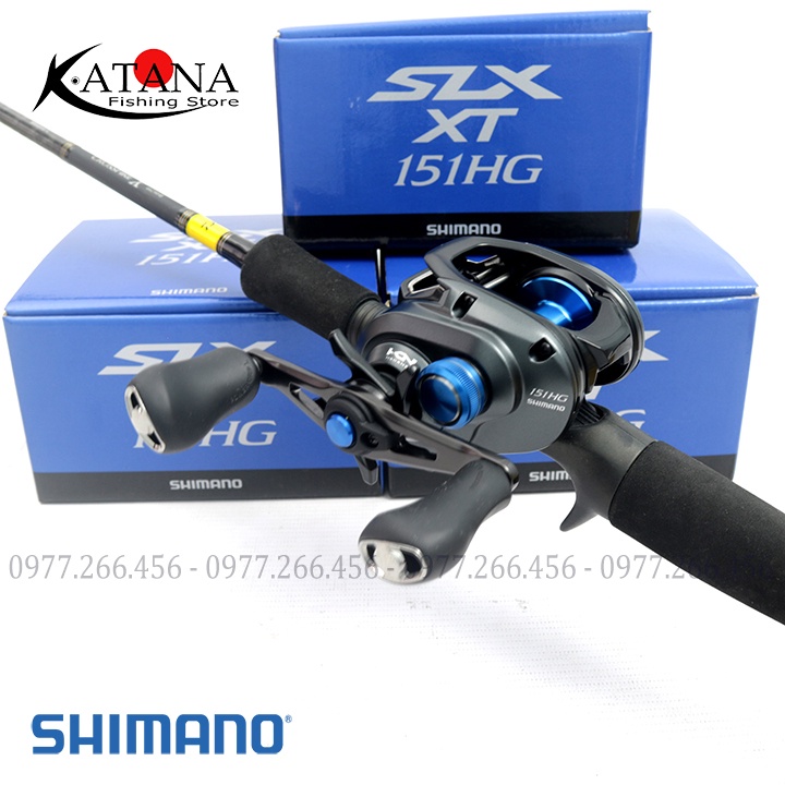 Máy câu ngang Shimano SLX XT 151HG - Made in Malaysia