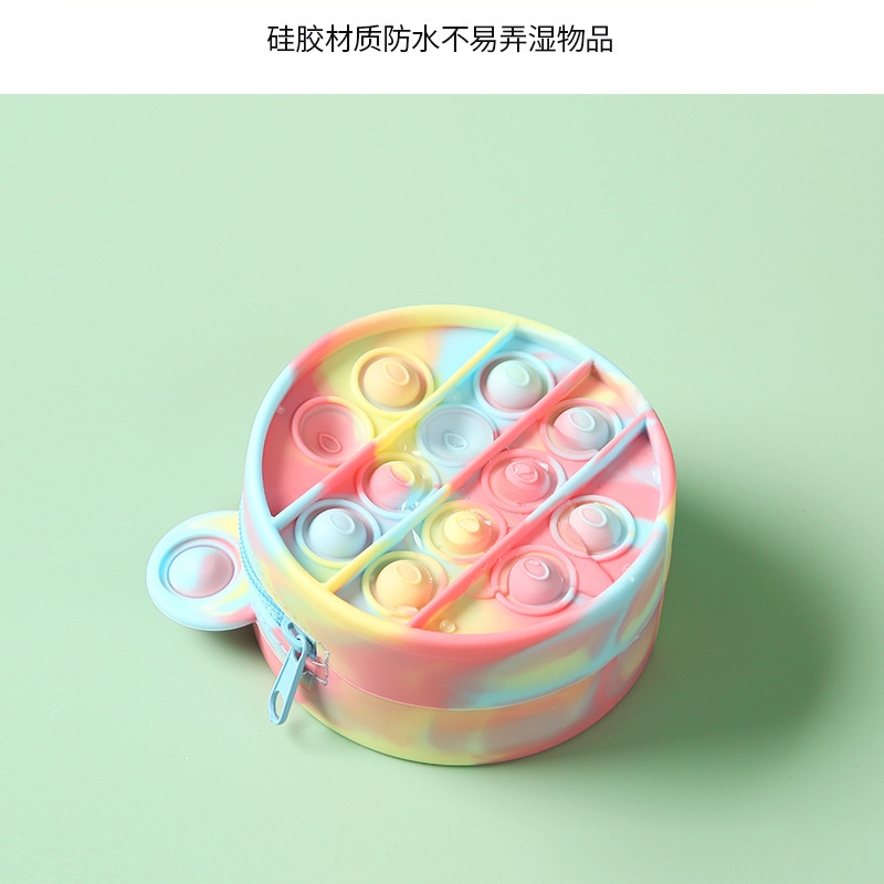 Túi Đựng Tiền Xu Đồ Chơi Bằng Silicone Hình Chuột Mickey Cho Bé Gái GYLXB174