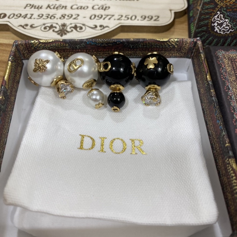 Bông tai cao cấp Dior