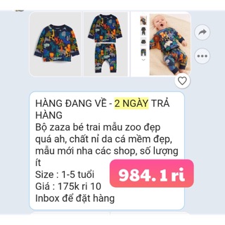 Bộ bé trai khủng long