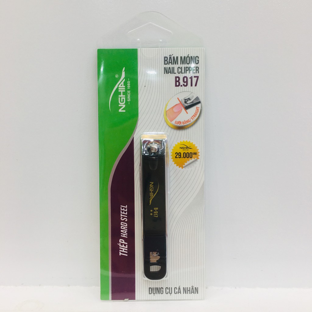 Bấm cắt móng tay Kềm Nghĩa giá sỉ B-917 Kềm Nghĩa giá tốt Kềm Nghĩa chính hãng