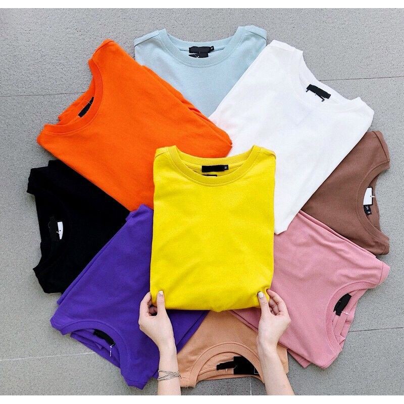 ÁO THUN TAY LỠ NHIỀU MÀU FREE SIZE FORM RỘNG