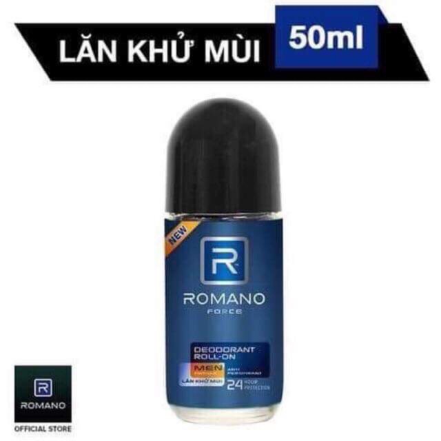 Lăn Khử Mùi Romano Force (50ml)