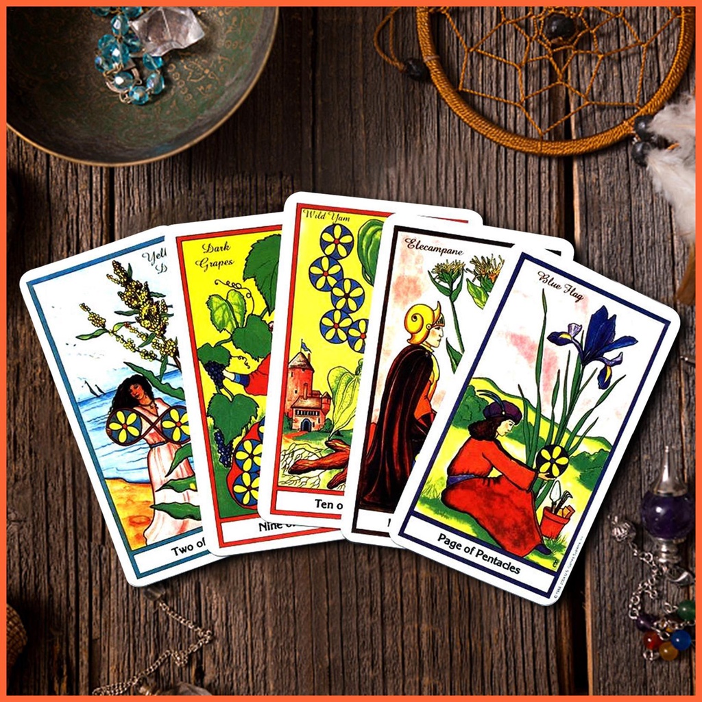 Bộ Bài Tarot PDF Guidebook Fate Divination Bằng Tiếng Anh