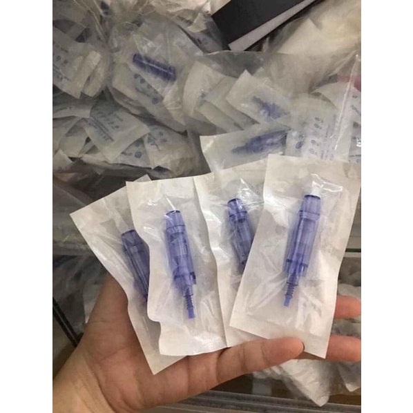 Đầu nano, kim 12 và kim 36 máy lăn kim MyM,dr pen