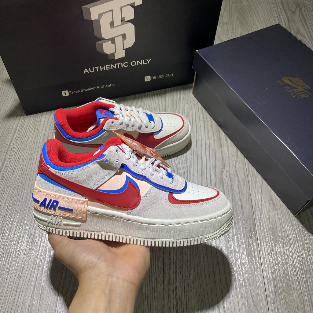 [CHÍNH HÃNG] Giày thể thao NIKE AIR FORCE 1 SHADOW SAIL RED '