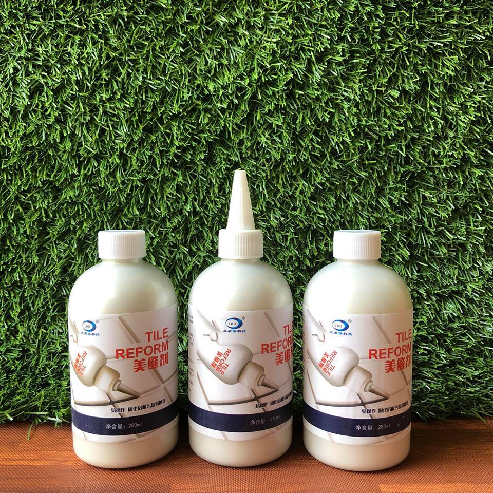 Chai sơn kẻ viền gạch 280ml - xi măng trắng chà ron chỉ gạch