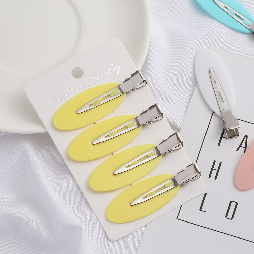 (Hàng Mới Về) Kẹp Tóc Không Gây Khó Chịu Nhiều Màu Sắc Thời Trang