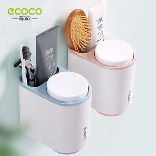 Kệ Cắm Bàn Chải Đơn kèm 2 cốc Ecoco-E1905 (cái)
