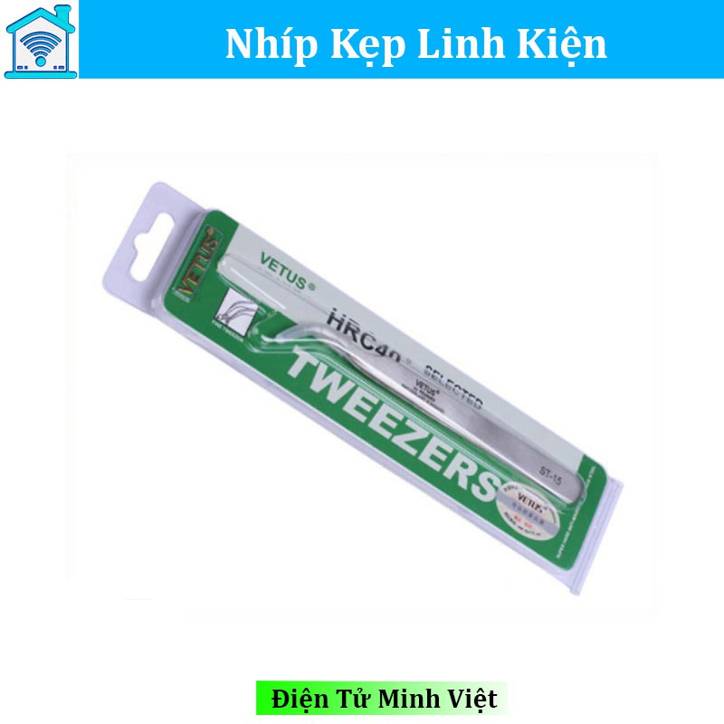 Nhíp Kẹp Linh Kiện Vetus - Loại Cong ST-15