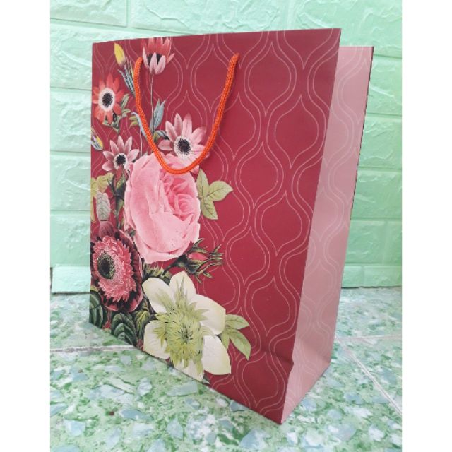 Combo 10 túi giấy đựng quà đẹp (25,5x30x11,5)