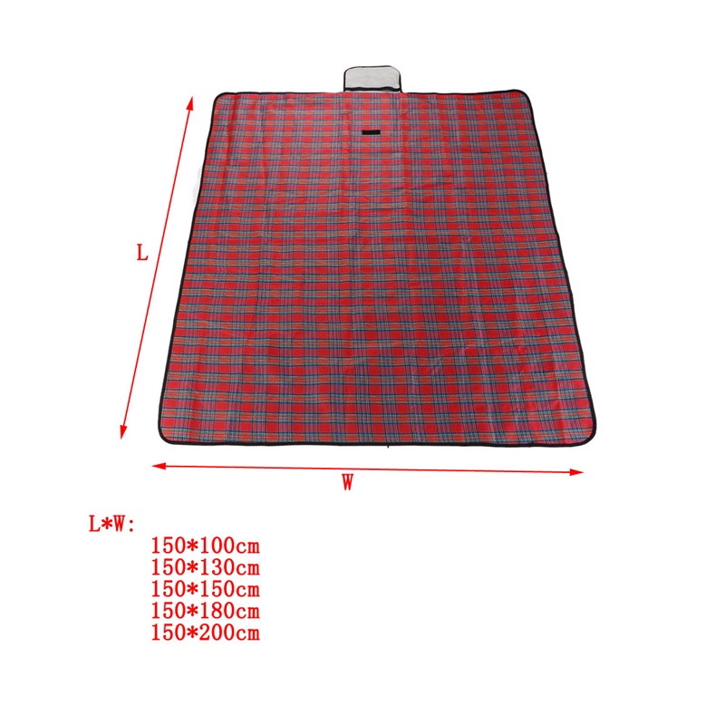 Thảm Cắm Trại Nhiều Lớp Chống Nước Có Thể Gấp Gọn Tiện Dụng