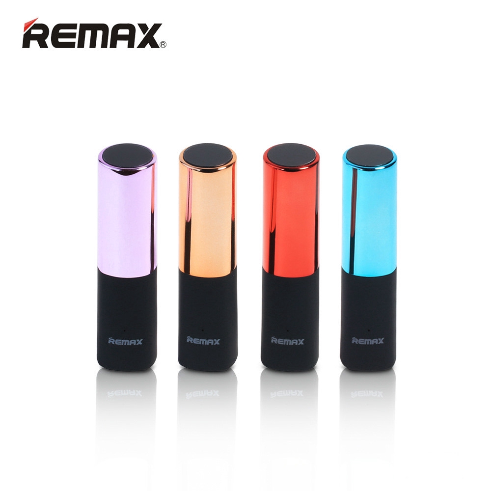 Sạc dự phòng REMAX 2400 mAh tốc độ nhanh hình cây son an toàn tiện dụng