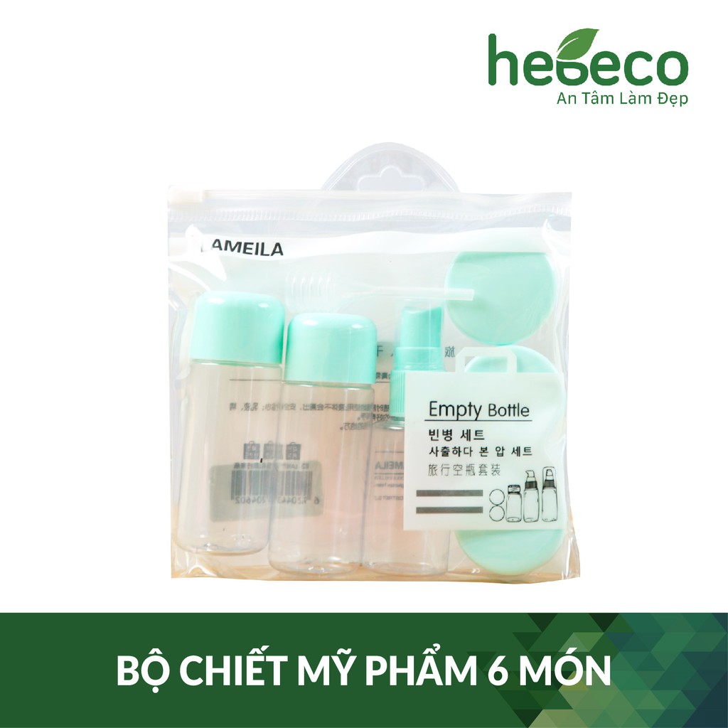 Bộ chiết mỹ phẩm 6 món Lameila