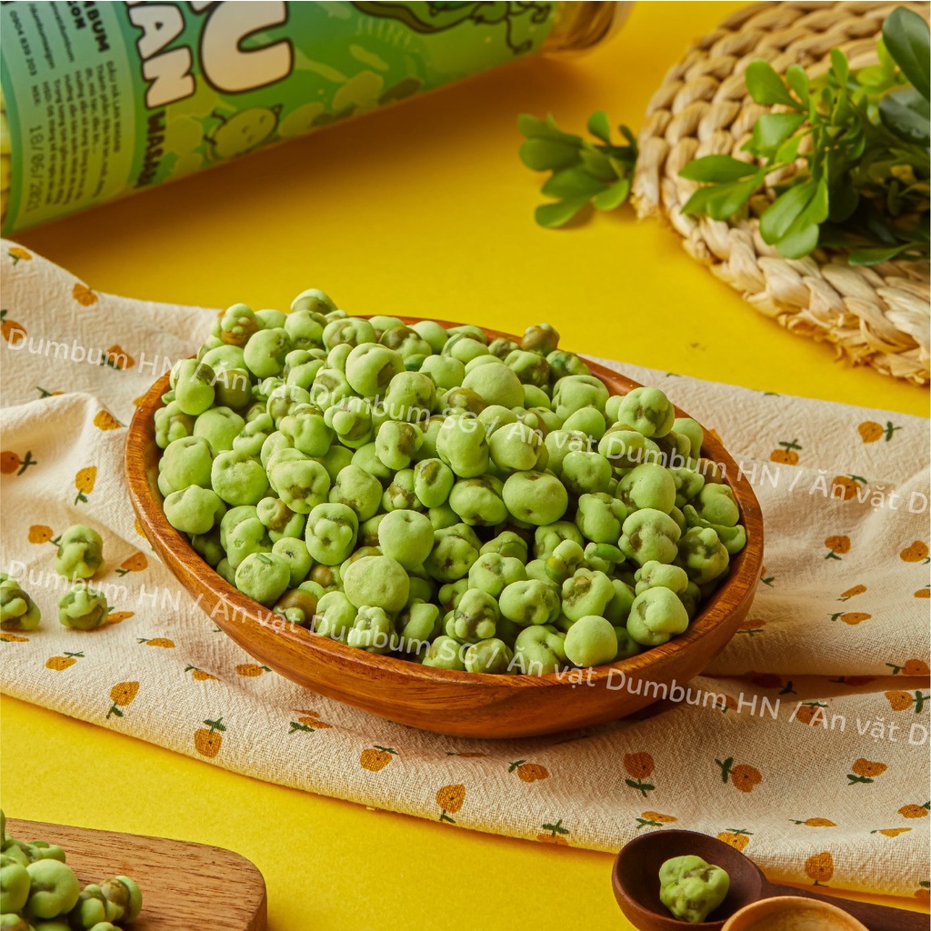 [Mã 252FMCGSALE giảm 8% đơn 500K] Đậu hà lan wasabi DumBum 400g đồ ăn vặt Hà Nội
