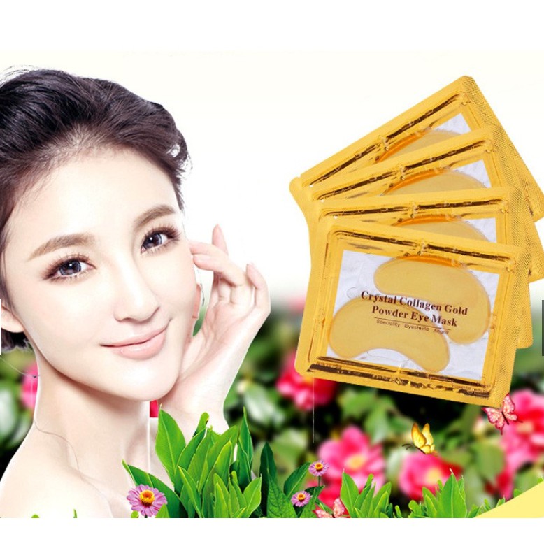 Mặt nạ mắt Crystal Collagen Gold