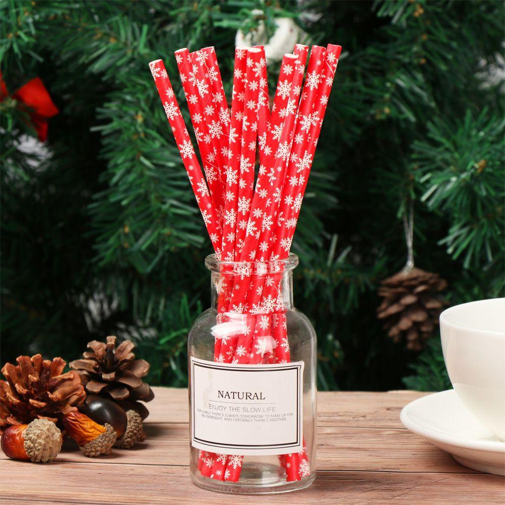 Set 25 Ống Hút Giấy Trang Trí Tiệc