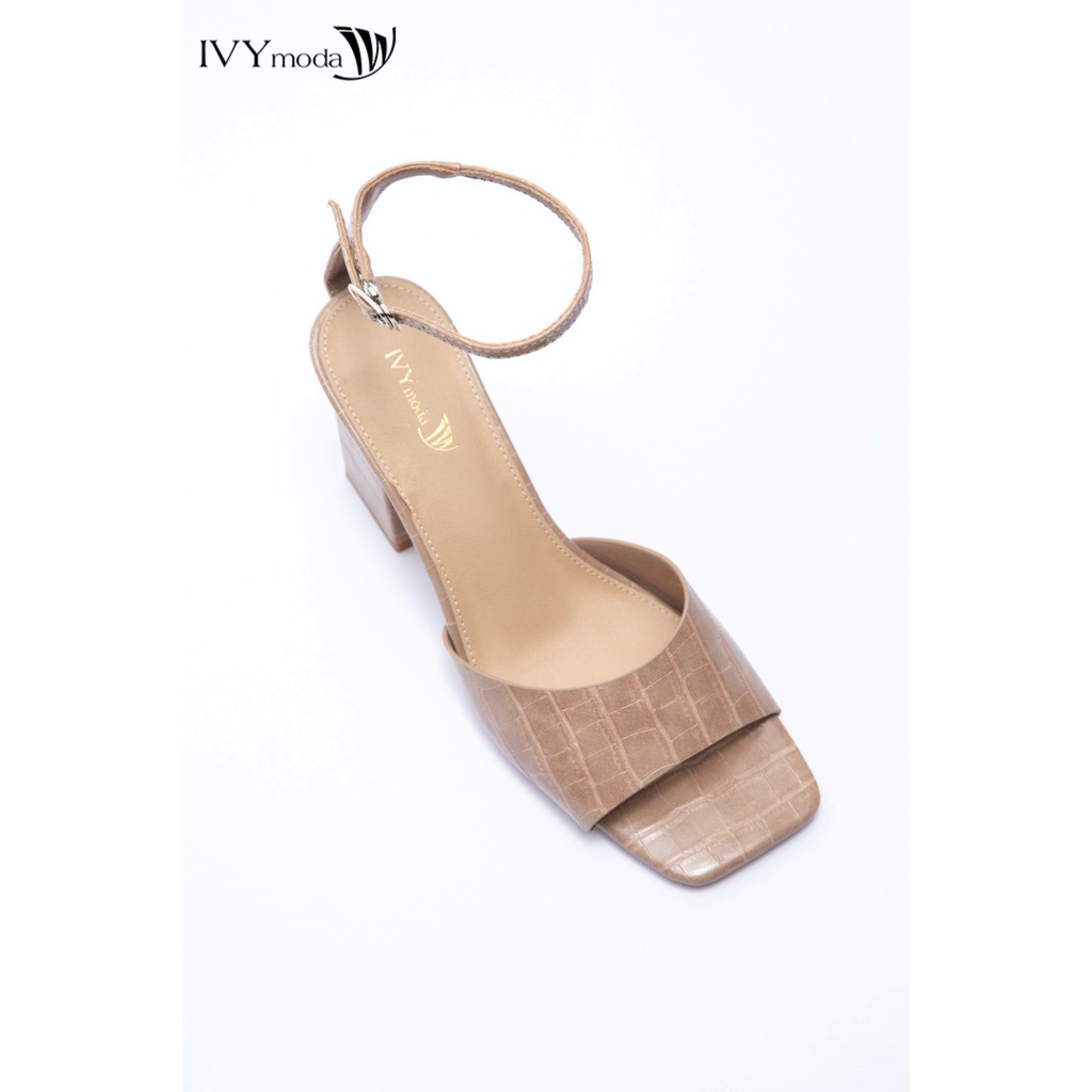 Giầy cao gót đế vuông IVY moda MS 52A1272