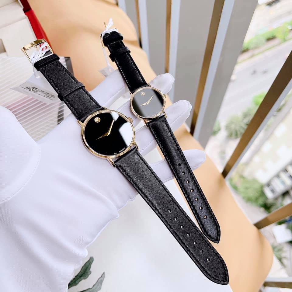 Đồng Hồ Nam Nữ Movado Museum Couple 0607314 & 0607319