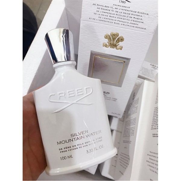 Nước Hoa Creed Silver Moutain Water | Thế Giới Skin Care