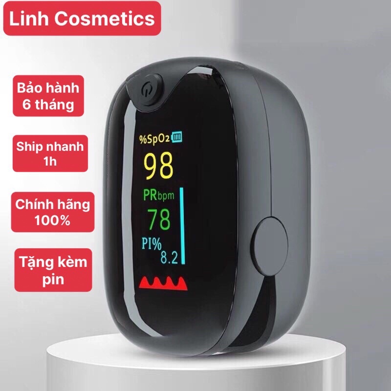 MÁY ĐO NỒNG ĐỘ OXI TRONG MÁU, MÁY ĐO SPO2 CẦM TAY NHANH CHÓNG TIỆN LỢI