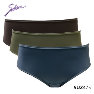Set 3 Quần Lót Lưng Vừa Cạp Cao Vừa 3 Màu Panty Zone By Sabina SUZ475BD+SUZ475CD+SUZ475GD