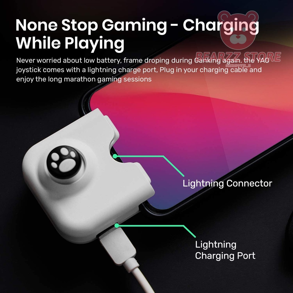 Tay Cầm Chơi Game Liên Quân PUBG - Cần Điều Khiển Chơi Game Di Động IFYOO Yao Chính Hãng