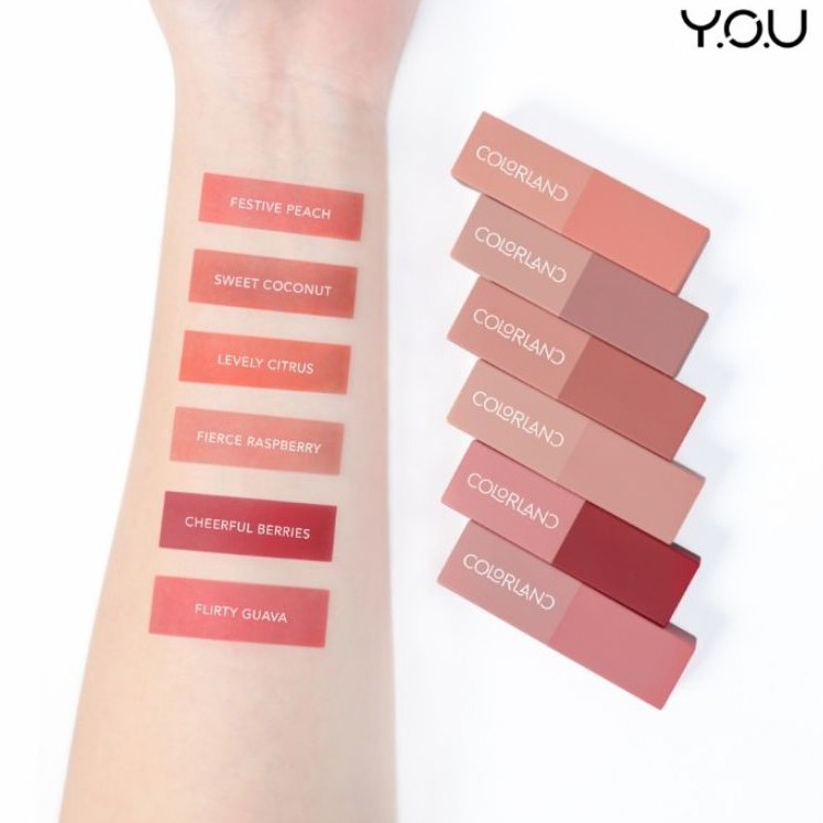 (Hàng Mới Về) Son Môi Trang Điểm 3.8g Thương Hiệu You Colorland Juicy Pop