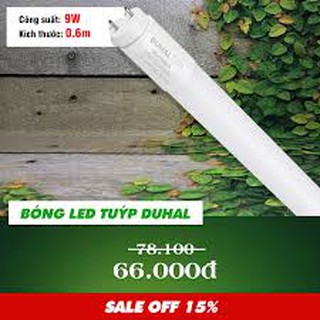 Bóng led tuýp nano 0.6m duhal bóng led 6 tấc duhal