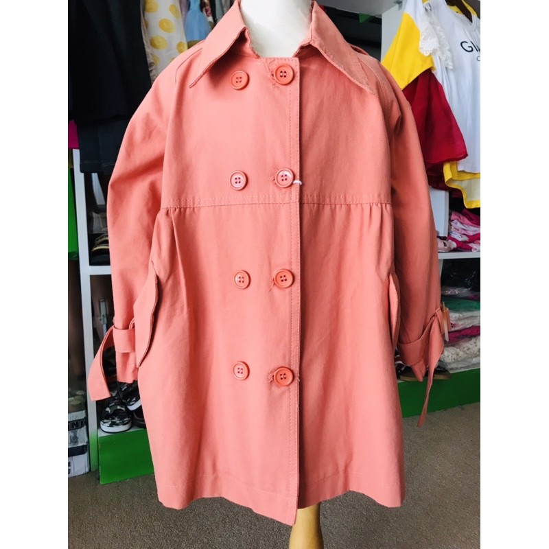 Áo khoác kaki cho bé gái