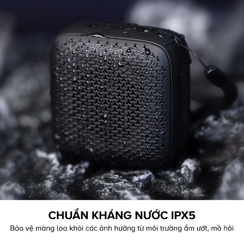 Loa Không Dây HAVIT SK838BT, Bluetooth 5.0, Kháng Nước IPX5, Công Suất 5W, Nghe Đến 8H - Chính Hãng BH 12 Tháng