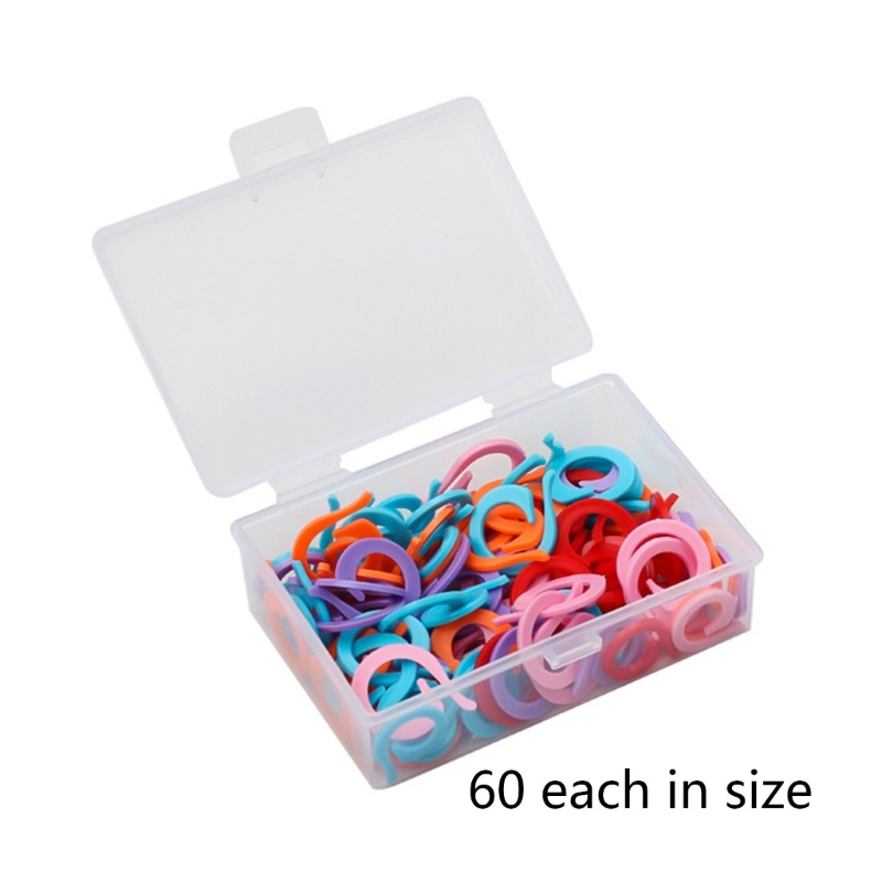 Set 30 / 100 / 120 Kẹp Đánh Dấu Đan Len Nhiều Màu Sắc