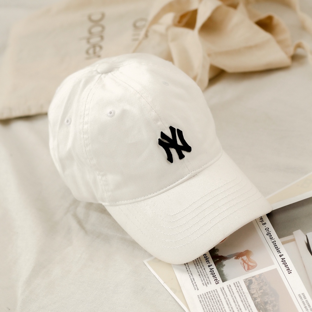 Mũ Lưỡi Trai Logo NY Phong Cách Hàn Quốc