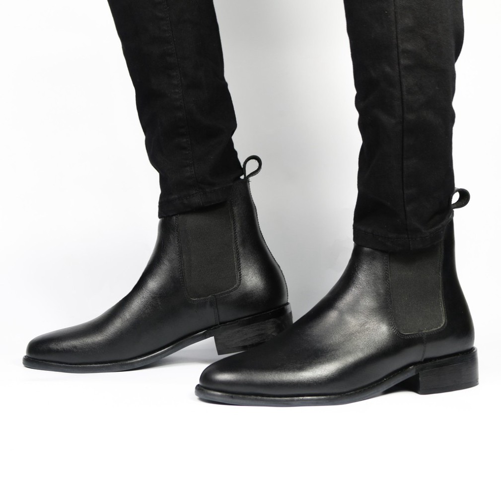 Giày Chelsea Boots thời trang chất liệu da bò kiểu dáng classic phong cách thanh lịch | BigBuy360 - bigbuy360.vn