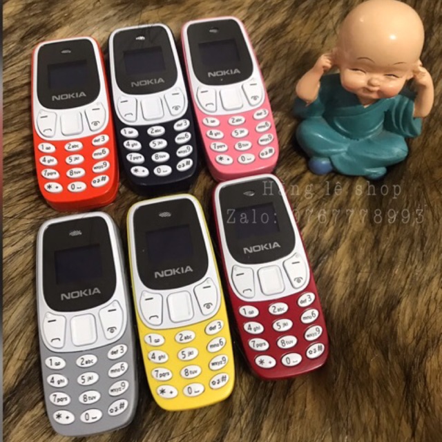 Điện thoại siêu nhỏ 7màu bán sỉ : cam, đỏ, vàng, đen, hồng , xám, xanh | BigBuy360 - bigbuy360.vn