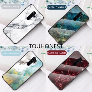Ốp Điện Thoại Kính Cường Lực Cứng Họa Tiết Đá Hoa Cương Cho Casing Xiaomi Redmi Note 6 Pro Case Redmi Note 7 Pro Case Redmi Note 8 Pro Case Redmi Note 7S Case Redmi Note 8T Marble Grain Hard Tempered Glass Protective Back Cover Case