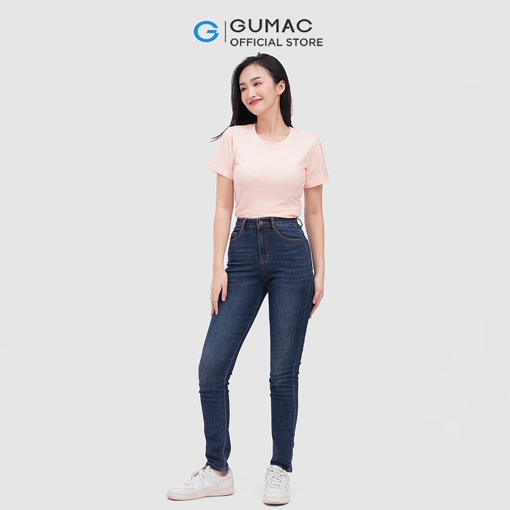 [Mã WABRGUM giảm 10% tối đa 30K đơn 99K] Áo thun cổ tròn thời trang GUMAC ATC04002 | BigBuy360 - bigbuy360.vn