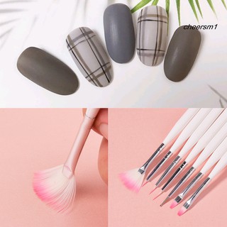 Set 7 Cọ Vẽ Móng Tay Nghệ Thuật